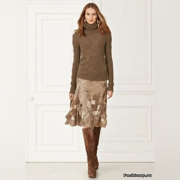 Ralph Lauren Collection * Fall ‘15? Lamb Shearling Embellished Vest - Picture 10 of 17